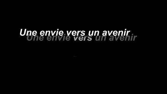 Une envie vers un avenir