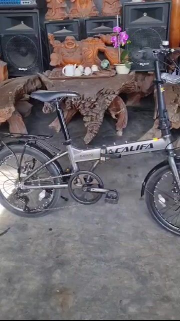 Xe đạp gấp gọn califa. Mua bán Xe đạp tại Thành phố Đà Lạt Lâm Đồng được đăng bởi quang le hình 1