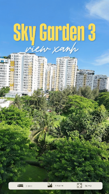 Cho thuê Căn hộ Chung cư Sky Garden 3 Quận 7 Tp Hồ Chí Minh diện tích 56 m² giá 23 triệu/tháng