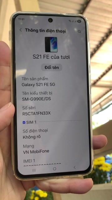 Samsung S21 FE 2 sim. Mua bán Điện thoại tại Huyện Trà Ôn Vĩnh Long được đăng bởi Thúy hình 1