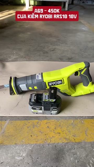🔔[A69] CƯA KIẾM RYOBI 18v🥬🥬🥬. Mua bán Đồ chuyên dụng, Giống nuôi trồng tại Quận Tân Bình Tp Hồ Chí Minh được đăng bởi Chàng Mập RYOBI hình 1