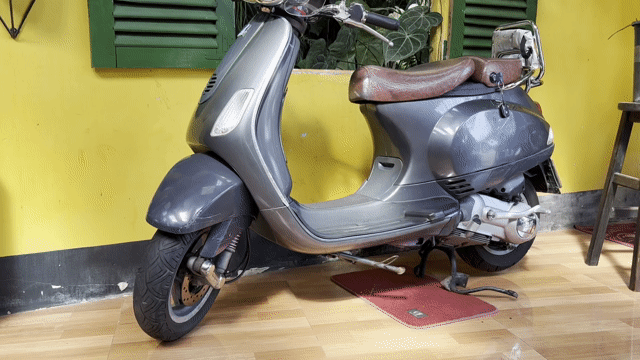 Phiên bản giới hạn 60 năm Vespa LXV cực hiếm. Mua bán Xe máy tại Huyện Châu Đức Bà Rịa - Vũng Tàu được đăng bởi A Cường hình 1
