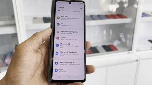 Samsung Fold 3 512G Đen Đã sử dụng. Mua bán Điện thoại tại Thành phố Bảo Lộc Lâm Đồng được đăng bởi Cửa hàng Viễn Tín hình 1