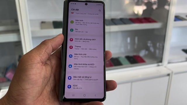 Samsung Fold 3 512G Đen Đã sử dụng. Mua bán Điện thoại tại Thành phố Bảo Lộc Lâm Đồng được đăng bởi Cửa hàng Viễn Tín hình 1