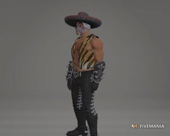 Mex | Male Ped | Multiple Outfits | Optimized & Fivem Ready [Add-On] — video preview