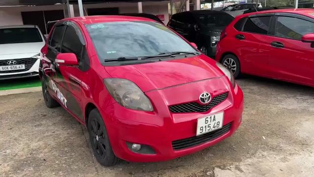 Toyota Yaris Đỏ 5 chỗ Số sàn. Mua bán Ô tô tại Huyện Long Thành Đồng Nai được đăng bởi huynh van hoa hình 1