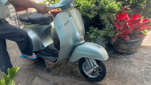Piaggio Vespa Xanh ngọc 2 chỗ. Mua bán Xe máy tại Quận Gò Vấp Tp Hồ Chí Minh được đăng bởi Thiên Nguyễn hình 1
