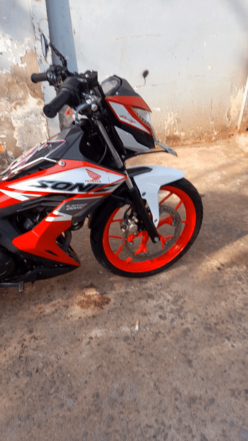 Honda Sonic Đỏ trắng đen. Mua bán Xe máy tại Quận 7 Tp Hồ Chí Minh được đăng bởi Anh Tuấn  hình 1