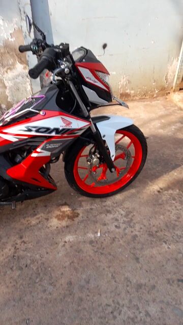 Honda Sonic Đỏ trắng đen. Mua bán Xe máy tại Quận 7 Tp Hồ Chí Minh được đăng bởi Anh Tuấn  hình 1