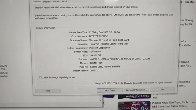 Microsoft Surface Pro i5-7300U 8GB/256GB. Mua bán Máy tính bảng tại Quận Đống Đa Hà Nội được đăng bởi CỬA HÀNG T STORE ĐIỆN THOẠI LAPTOP HÀ NỘI hình 1