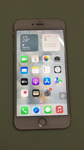 iPhone 6s Plus 32GB Vàng VN/A còn vân tay. Mua bán Điện thoại tại Quận Gò Vấp Tp Hồ Chí Minh được đăng bởi Sang hình 1