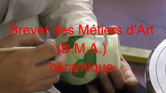 Brevet des Métiers d'Art (BMA) Céramique
