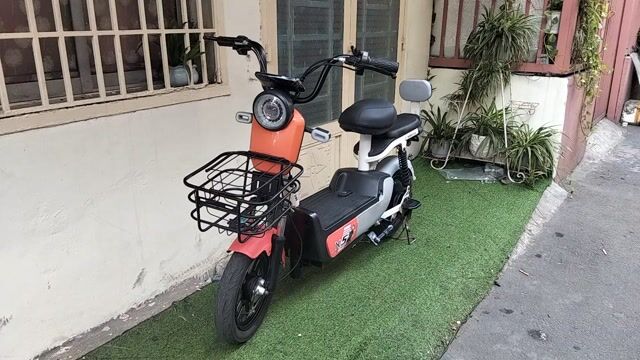 Xe đạp điện X5W màu Cam. Mua bán Xe đạp tại Thành phố Thủ Đức Tp Hồ Chí Minh được đăng bởi câm đô kim ngoc QL1A  hình 1
