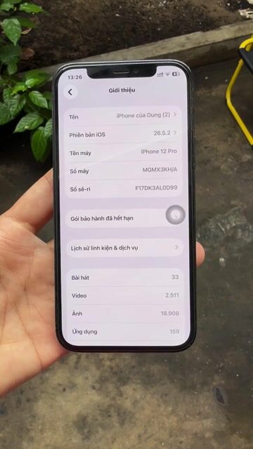 iPhone 12 Pro 512GB Xanh Đã thay pin. Mua bán Điện thoại tại Thành phố Trà Vinh Trà Vinh được đăng bởi Phương Thuỳ hình 1