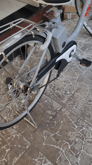 Xe đạp điện Yamaha Xám. Mua bán Xe đạp tại Quận Bình Tân Tp Hồ Chí Minh được đăng bởi Quang Huy hình 1