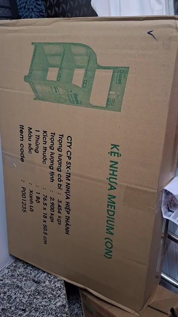 Kệ nhựa Hiệp Thành Xanh lá Mới. Mua bán Tủ, kệ gia đình tại Quận 4 Tp Hồ Chí Minh được đăng bởi Tran thi thu hang Tran hình 1