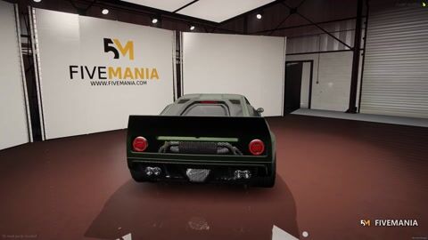 FIVEM Evo3722 | Realistic Sports Car [Unbadged] Add-On | Carbon Fiber Accents | Optimized | Fivem Ready | High Quality — video preview