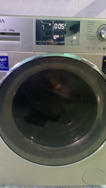 Máy giặt Aqua 12kg Vàng đồng. Mua bán Máy giặt tại Huyện Nhà Bè Tp Hồ Chí Minh được đăng bởi Mua Bán Đồ Cũ TPHCM 8668 hình 1