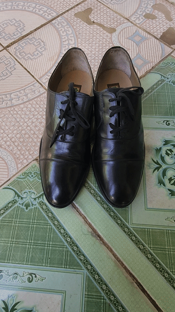 Giày da nam Nhật Bản size 39 Đen. Mua bán Giày dép tại Quận Ninh Kiều Cần Thơ được đăng bởi Nguyễn Công Quang hình 1