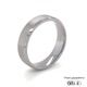 6mm Brushed Centre Chamfered Tantalum Ring 360 video