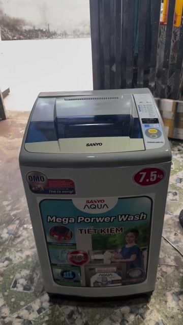 Máy giặt Sanyo 7.5kg. Mua bán Máy giặt tại Quận Bình Thuỷ Cần Thơ được đăng bởi Máy Giặt Sinh Viên hình 1