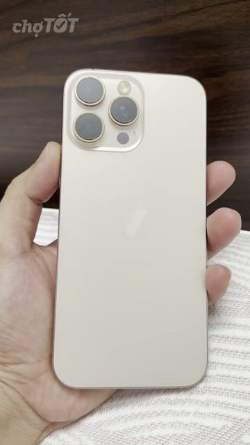 Apple iPhone 16 Pro Max 512GB Vàng. Mua bán Điện thoại tại Huyện Hóc Môn Tp Hồ Chí Minh được đăng bởi THUC SEVEN hình 1