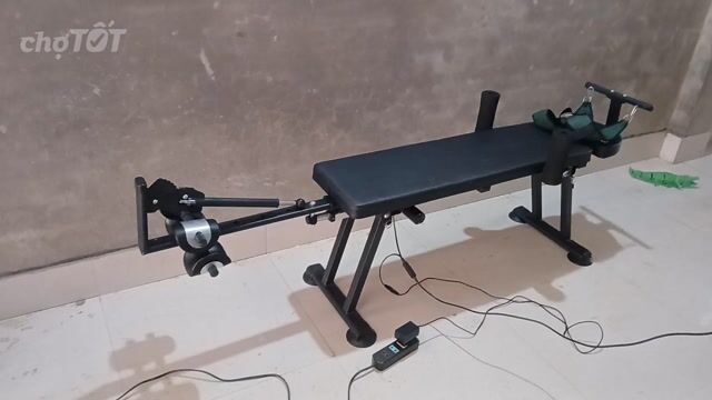 Máy kéo giãn cột sống Kim loại, Da Đen. Mua bán Nội thất, đồ gia dụng khác tại Huyện Văn Yên Yên Bái được đăng bởi Luân Thành hình 1
