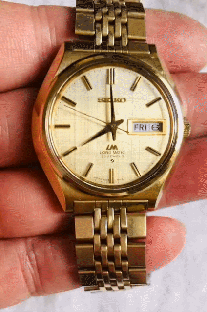 Đồng hồ Seiko LM Lord Matic Vàng 14K. Mua bán Đồng hồ tại Quận Tân Phú Tp Hồ Chí Minh được đăng bởi  AnHuy hình 1