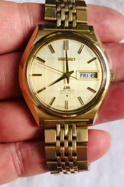 Đồng hồ Seiko LM Lord Matic Vàng 14K. Mua bán Đồng hồ tại Quận Tân Phú Tp Hồ Chí Minh được đăng bởi  AnHuy hình 1