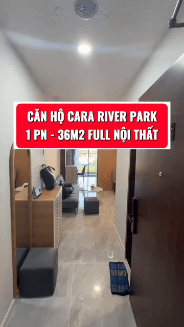 Cho thuê Căn hộ Chung cư Cara River Park Quận Cái Răng Cần Thơ diện tích 37 m² giá 8 triệu/tháng
