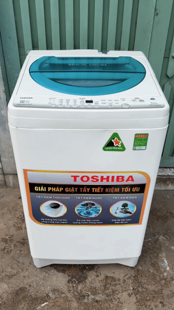 Máy giặt Toshiba 8.2kg Trắng, giặt vắt êm. Mua bán Máy giặt tại Quận Bình Tân Tp Hồ Chí Minh được đăng bởi Điện Lạnh ĐỨC AN Bình Tân  hình 1