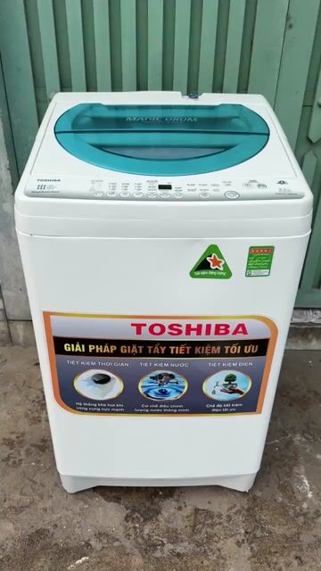 Máy giặt Toshiba 8.2kg Trắng, giặt vắt êm. Mua bán Máy giặt tại Quận Bình Tân Tp Hồ Chí Minh được đăng bởi Điện Lạnh ĐỨC AN Bình Tân  hình 1