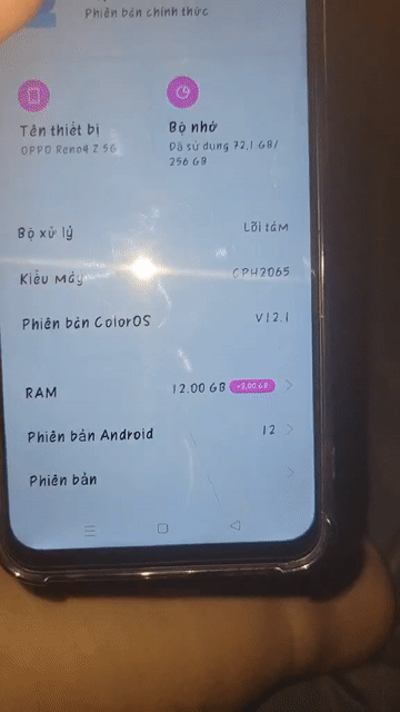 Oppo Reno4 Z 5G Hồng. Mua bán Điện thoại tại Huyện Bình Chánh Tp Hồ Chí Minh được đăng bởi Nhi Lê hình 1