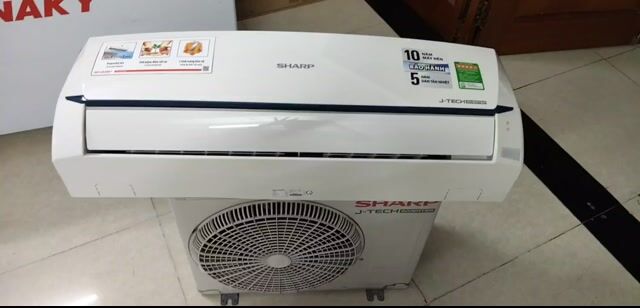 Máy lạnh Sharp  Inverter 1 HP Trắng zin đẹp . Mua bán Máy lạnh, điều hoà tại Quận 10 Tp Hồ Chí Minh được đăng bởi Nguyễn Thị Cẩm Tiên hình 1