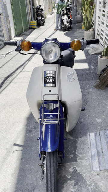 Honda Cub 86/50 Xanh, Trắng, Chính Chủ BSTP. Mua bán Xe máy tại Quận Gò Vấp Tp Hồ Chí Minh được đăng bởi Đức Phong hình 1