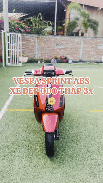 VESPA SPRINT ABS ĐỎ CHERRY MÂM ĐỒNG ODO THẤP ĐẸP. Mua bán Xe máy tại Huyện Chợ Mới An Giang được đăng bởi XE MÁY THIỆN PHÁT AN GIANG hình 1