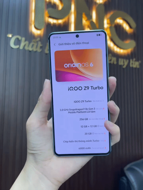 Vivo IQOO Z9 Turbo 12GB/256GB Xanh. Mua bán Điện thoại tại Quận Ninh Kiều Cần Thơ được đăng bởi Khả Hân PNC hình 1