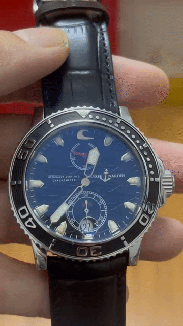 Đồng hồ Ulysse Nardin Auto 42mm, mới 95%/ có GL. Mua bán Đồng hồ tại Quận Bình Thạnh Tp Hồ Chí Minh được đăng bởi Trí Đinh hình 1