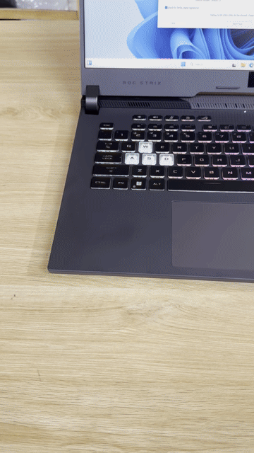 RogStrix G513IE Ryzen 7 16GB/512GB RTX 3050Ti. Mua bán Laptop tại Quận Hoàng Mai Hà Nội được đăng bởi Hoàng Bách Techlife hình 1