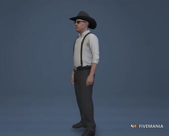 Crane | Male Ped | Multiple Outfits | Optimized & Fivem Ready [Add-On] — video preview