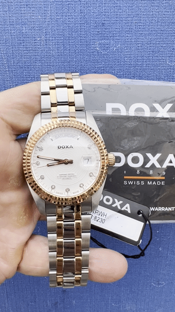 Đồng hồ Doxa D141RWH PMB 8230 Thụy Sĩ. Mua bán Đồng hồ tại Quận Hoàn Kiếm Hà Nội được đăng bởi Cao H hình 1