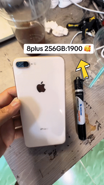 iPhone 8 Plus 256GB vàng tone hồng. Mua bán Điện thoại tại Quận Tân Bình Tp Hồ Chí Minh được đăng bởi như ý hình 1