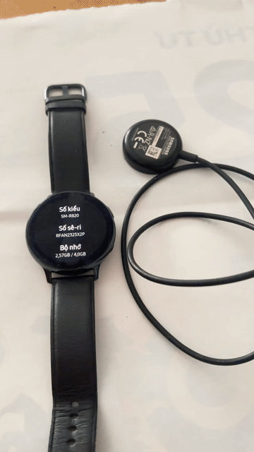 Samsung Galaxy Watch Active 2 Đen. Mua bán Thiết bị đeo thông minh tại Thành phố Thủ Đức Tp Hồ Chí Minh được đăng bởi phuong anh tran hình 1
