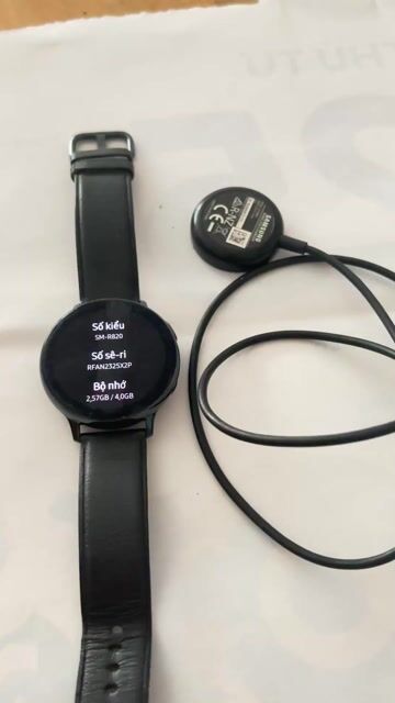 Samsung Galaxy Watch Active 2 Đen. Mua bán Thiết bị đeo thông minh tại Thành phố Thủ Đức Tp Hồ Chí Minh được đăng bởi phuong anh tran hình 1