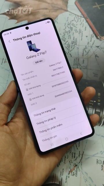 Samsung Z Flip 7 Likenew 99,99 không báo ảo😎. Mua bán Điện thoại tại Quận Hải Châu Đà Nẵng được đăng bởi Minh Huỳnh hình 1