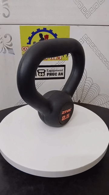 Tạ chuông ZIVA 2.5kg Đen Gang đúc. Mua bán Đồ thể thao, Dã ngoại tại Quận Nam Từ Liêm Hà Nội được đăng bởi Trang Shop hình 1