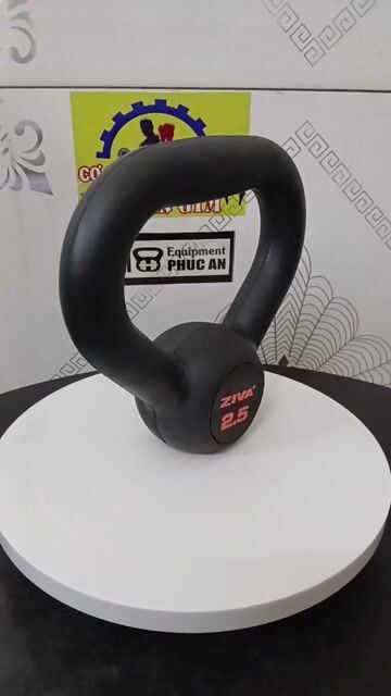 Tạ chuông ZIVA 2.5kg Đen Gang đúc. Mua bán Đồ thể thao, Dã ngoại tại Quận Nam Từ Liêm Hà Nội được đăng bởi Trang Shop hình 1