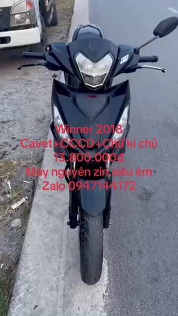 Honda Winner 2018 Đen Côn tay. Mua bán Xe máy tại Huyện Bình Chánh Tp Hồ Chí Minh được đăng bởi Bình tĩnh sống hình 1