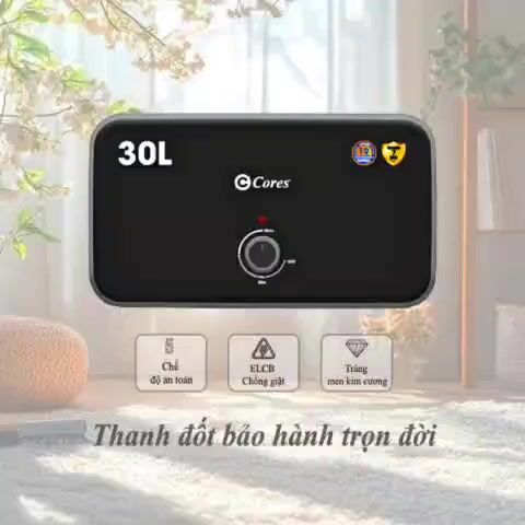 Bình nóng lạnh Gemany CORES 15L 20L 30L. Mua bán Thiết bị vệ sinh, nhà tắm tại Quận Ba Đình Hà Nội được đăng bởi ĐIỆN MÁY ANH ĐỨC hình 1