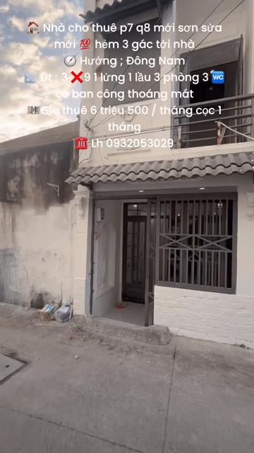 Mua bán Nhà ở Quận 8 Tp Hồ Chí Minh diện tích 54 m² giá 4,5 tỷ
